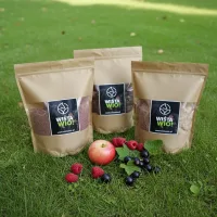 Susz / wytłoki z jabłek, porzeczki, malin (MIX)